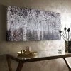 Art For The Home - Canvas - Aquarel Bos - Beige - 60x120 Cm