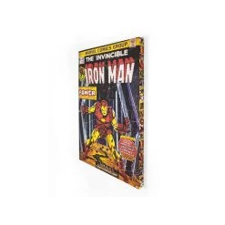 Art For The Home Canvas Iron Man - Zwart/geel - 50x70 Cm -Home Decoration Store 81028284 0300