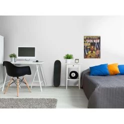 Art For The Home Canvas Iron Man - Zwart/geel - 50x70 Cm