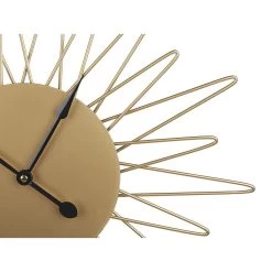 Beliani Wandklok BELFART - Goud Ijzer 7 Beliani Wandklok BELFART - Goud Ijzer -Home Decoration Store 86440b0340544b45988545aa303c377d