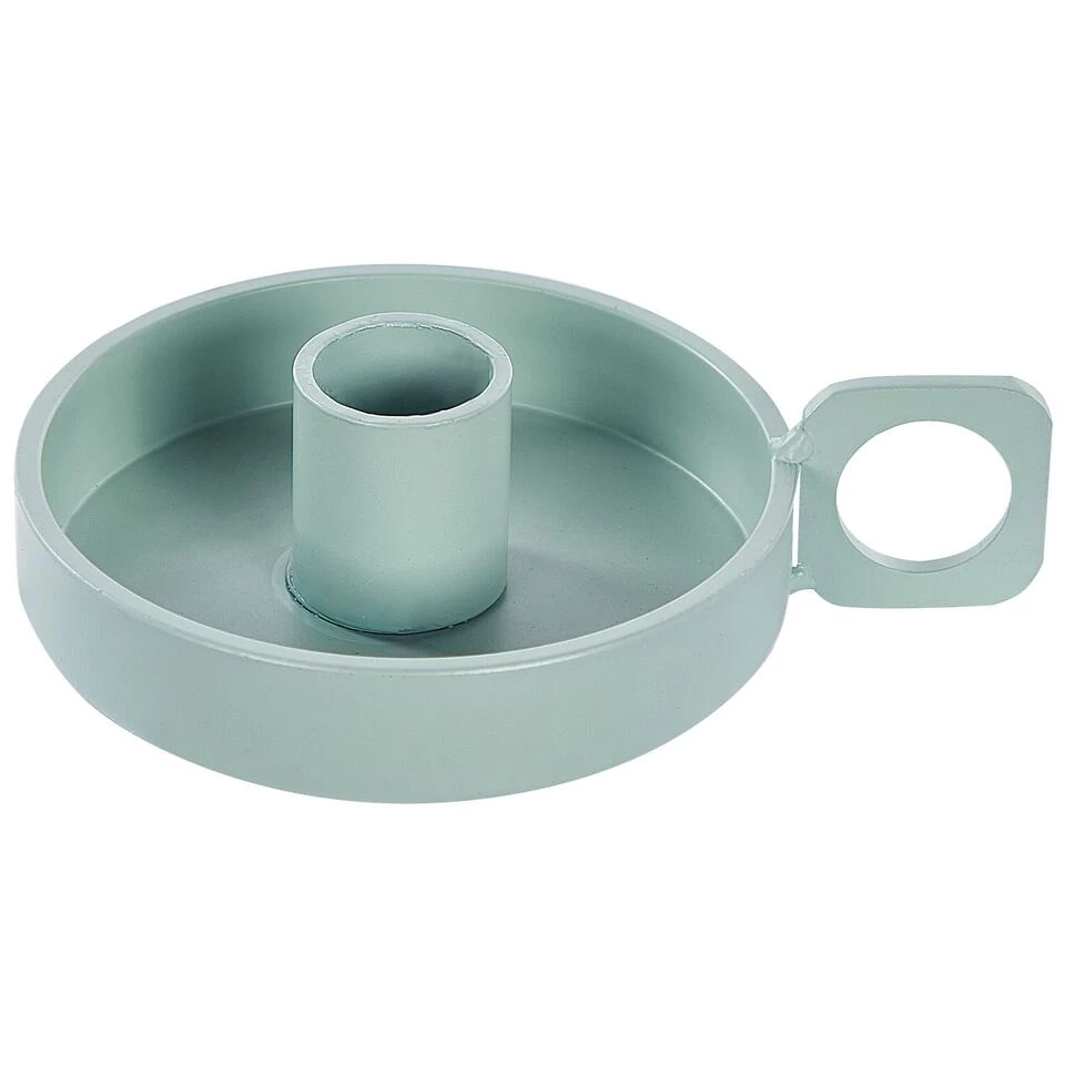 Beliani Kandelaar CHORIO - Groen Ijzer 4 Beliani Kandelaar CHORIO - Groen Ijzer - Afbeelding 4