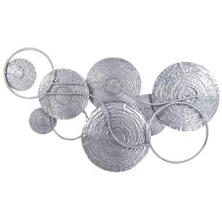 Beliani Wanddecoratie VANADIUM - Zilver Ijzer 7 Beliani Wanddecoratie VANADIUM - Zilver Ijzer -Home Decoration Store 9130426b8f3748ce9ce0f807fe3e0ab0