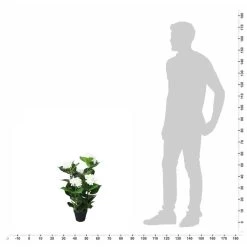 VidaXL Kunst Hortensia Plant Met Pot 60 Cm Wit 5 VidaXL Kunst Hortensia Plant Met Pot 60 Cm Wit -Home Decoration Store 915e2e50357d4ee3b8422d3bf7ec589b