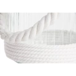 Items Windlicht Kaarshouder - Wit - Glas - Met Touw - 18 Cm 5 Items Windlicht Kaarshouder - Wit - Glas - Met Touw - 18 Cm -Home Decoration Store 97b86ded6d13463e8ff8bca5655b7a96