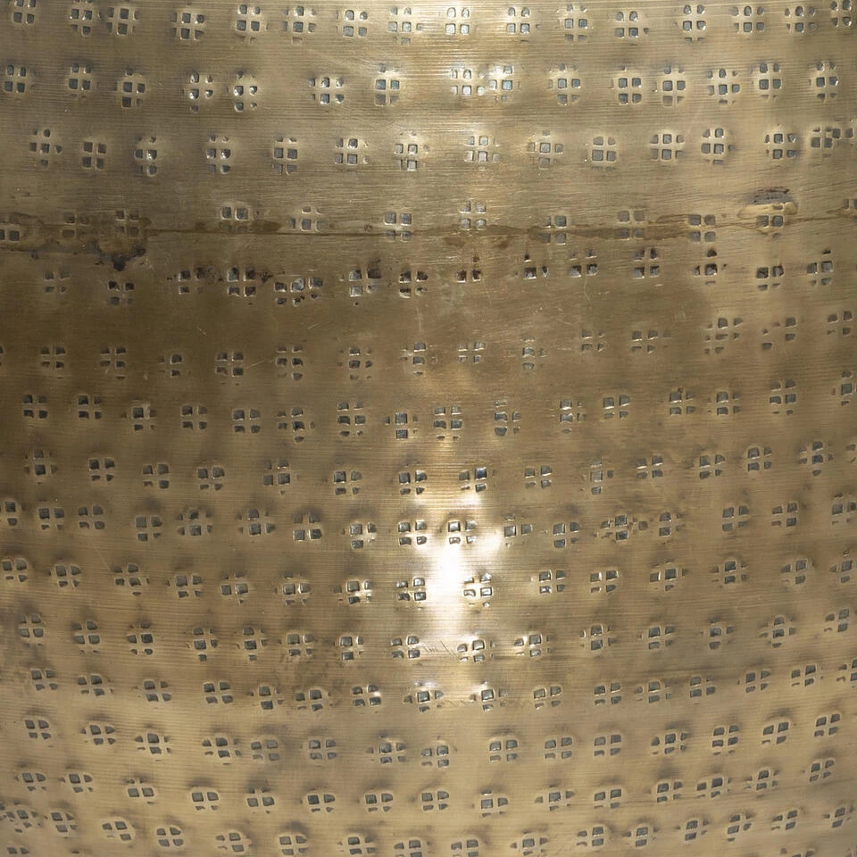 Atmosphera Vaas - Metaal - Bronskleurig - Metallic - 15 X 23 Cm 2 Atmosphera Vaas - Metaal - Bronskleurig - Metallic - 15 X 23 Cm - Afbeelding 2