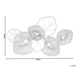 Beliani Wanddecoratie MAGNESIUM - Blauw Ijzer -Home Decoration Store a127317be9f84c02a57942796954f5e6