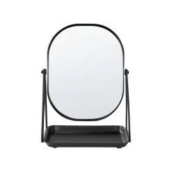 Beliani Make-up Spiegel CORREZE - Zwart Metaal -Home Decoration Store ae09817653ac4dd1bcd505cb5f052d23