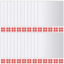 VidaXL 48 St Spiegeltegels Vierkant Glas -Home Decoration Store b387673949ad4451ba17cfdde73489cb