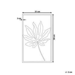 Beliani Wanddecoratie CURIUM - Goud Metaal -Home Decoration Store b63d2d0207cb439394eb310cb6884f2c