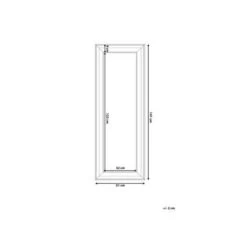 Beliani Wandspiegel LUNEL - Wit Synthetisch Materiaal -Home Decoration Store bf2619ee5faa422ba21ad78c6901c7c0