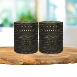 Countryfield Theelichthouder/kaarsenhouder - Zwart/goud - H10 Cm -Home Decoration Store ccfdec3d229f448faec4b9996e8360db