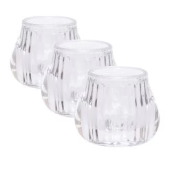 Cosy @ Home Theelichthouder - Glas - Transparant - Rond - 8 Cm -Home Decoration Store d6f2d82a43b14e9ab3e0e78aa8e447de