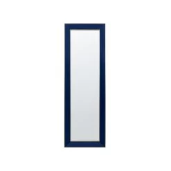 Beliani Staande Spiegel LAUTREC - Blauw Fluweel -Home Decoration Store d996b643c25242ad85c65879184fe1ac