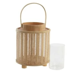 Items Lantaarn - Bruin - Kaarshouder - Hout - 33 Cm -Home Decoration Store db141d6408c045b880d14a8051020933