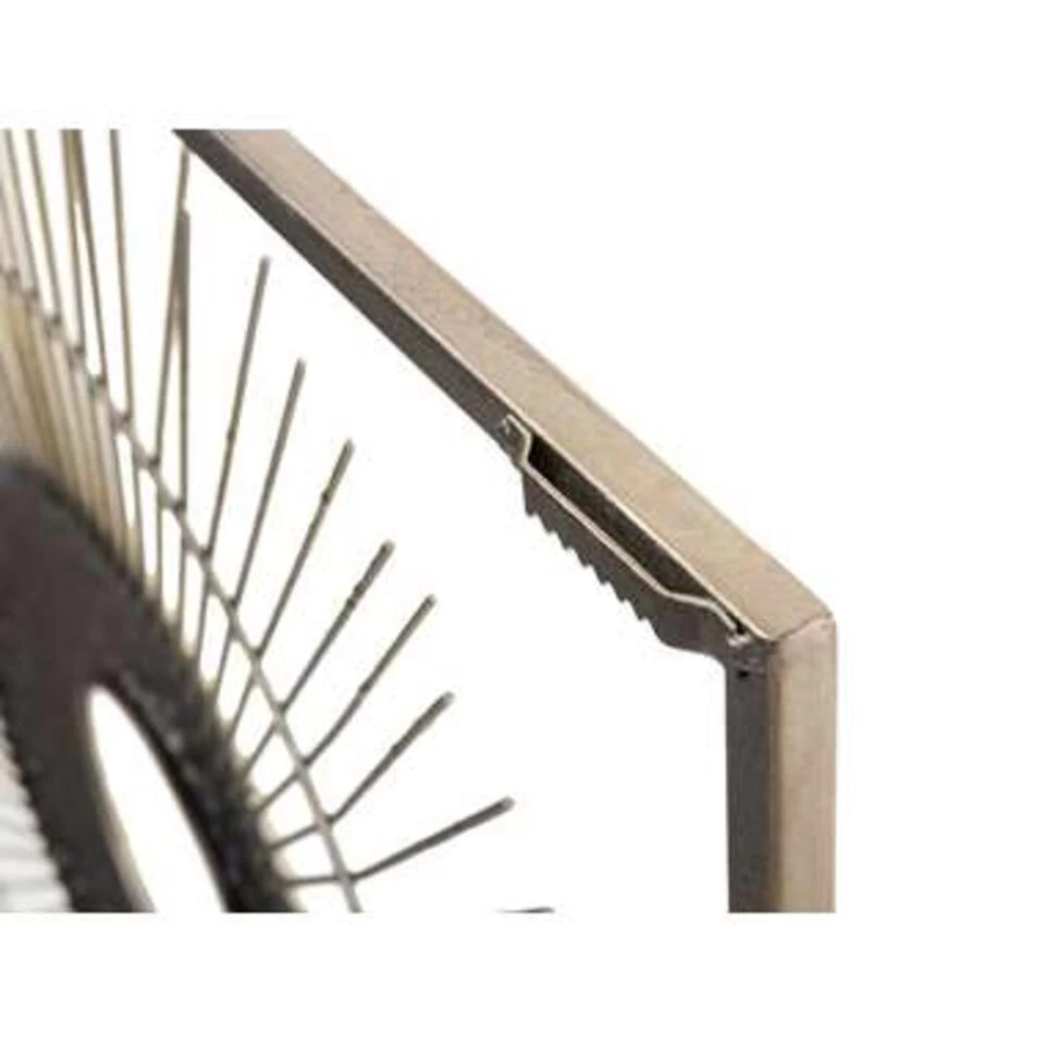 Beliani Wanddecoratie MERCURY - Goud Metaal 3 Beliani Wanddecoratie MERCURY - Goud Metaal - Afbeelding 3