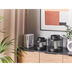 Beliani Windlichtzuilen YAMDENA - Zwart Ijzer -Home Decoration Store e4c0e752f5e94394a71b910b6fee7a36