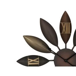 Beliani Wandklok BEINWIL - Bruin Ijzer -Home Decoration Store eefa21ea870e454caaf2d603ae1d378f