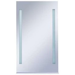 VidaXL Badkamerspiegel LED Met Schap 60x100 Cm -Home Decoration Store f2e4a0354b704427921597e310ab000b