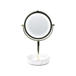 Beliani Make-up Spiegel SAVOIE - Goud Ijzer, Keramiek, Glas 7 Beliani Make-up Spiegel SAVOIE - Goud Ijzer, Keramiek, Glas -Home Decoration Store f4fec88103744301998a2f2248e8bc42
