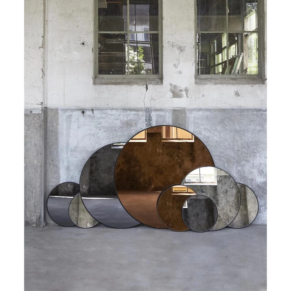 Spiegel Espejo - Helder - Ø40cm 2 Spiegel Espejo - Helder - Ø40cm - Afbeelding 2