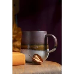 Vaas Fruit - Lila - Keramiek - 18xø18 Cm -Home Decoration Store sf 71117859 1010